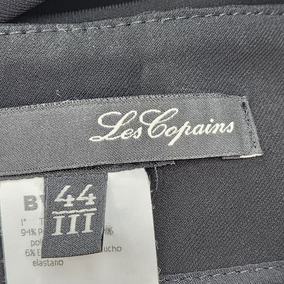 Les Copains BVM Spa Women's Side Zip Flat Front Pants - Picture 3 of 5